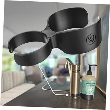 OpenGlass Van Mods -Soap Swivel Caddy - Van Accessoriesto Secure Soap, Compatible with Most RV Faucets & SoapBottles, Easy Installation