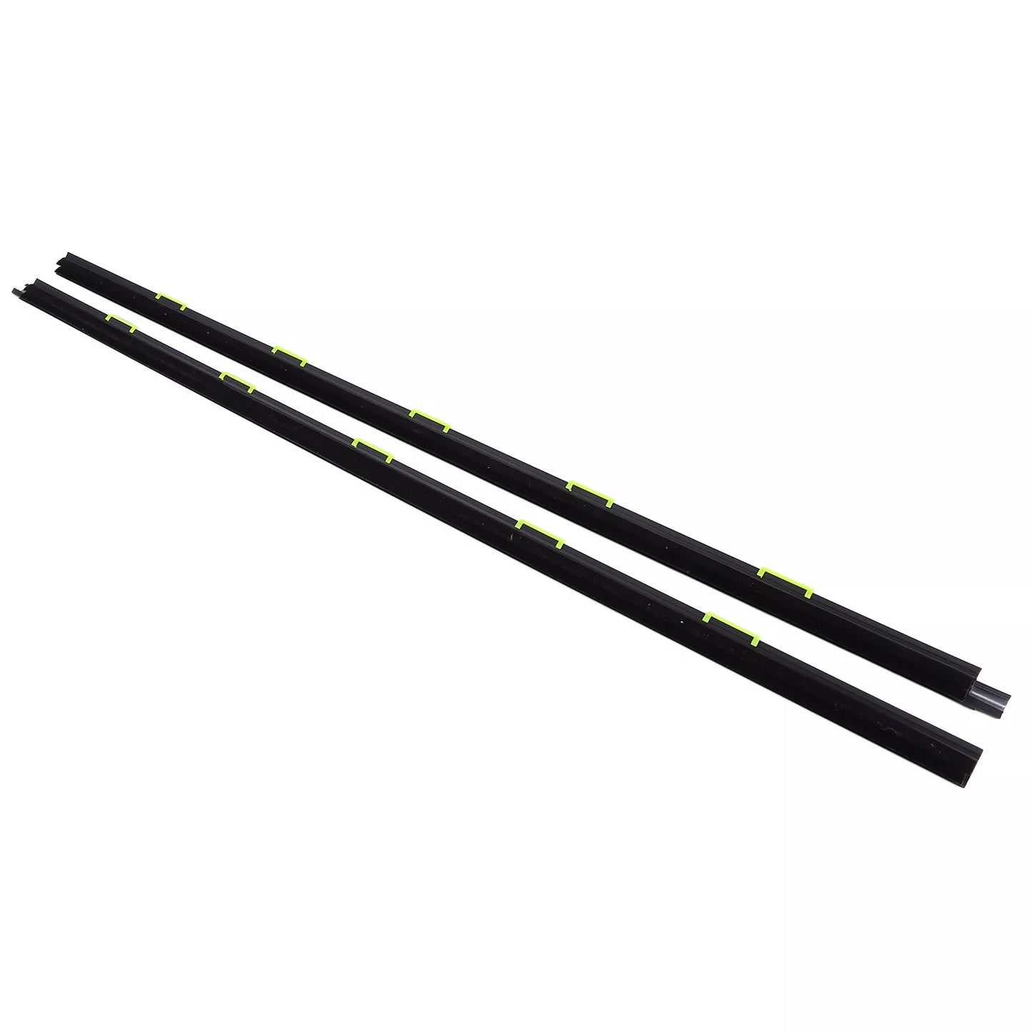 1996-2000 Honda Civic EK Left Right 2PCS Door Window Weather Molding Trim Seal 72450-S03-003 72410-S03-003