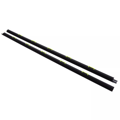 1996-2000 Honda Civic EK Left Right 2PCS Door Window Weather Molding Trim Seal 72450-S03-003 72410-S03-003