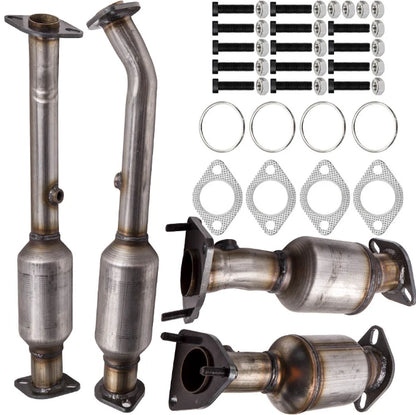 2006-2014 Nissan Frontier V6 4.0L 4PCS Complete Kit Catalytic Converter Set