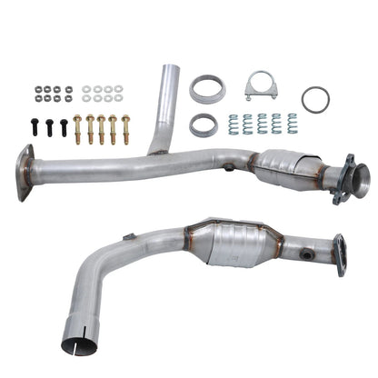 2007-2008 GMC Yukon XL 1500 645459 Exhaust Catalytic Converter Y-Pipe