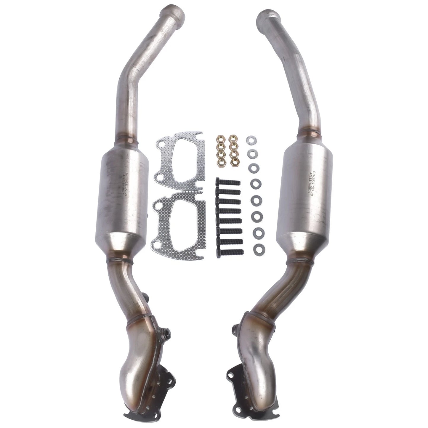 2011-2012 Jeep Grand Cherokee 10H49723 Left & Right Catalytic Converter Set