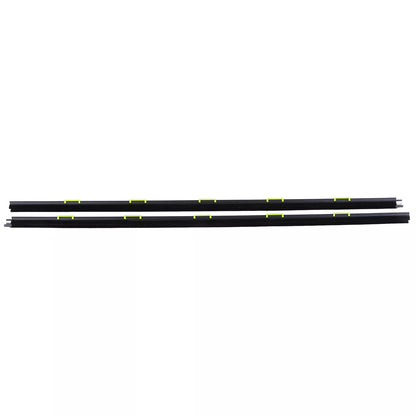 1996-2000 Honda Civic EK Left Right 2PCS Door Window Weather Molding Trim Seal 72450-S03-003 72410-S03-003