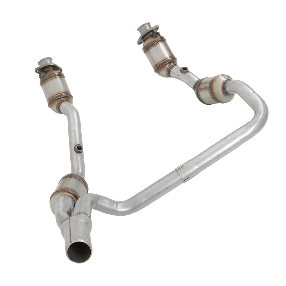 2007-2009 Jeep Wrangler JK 3.8L Y-Pipe Front Exhaust Catalytic Converter