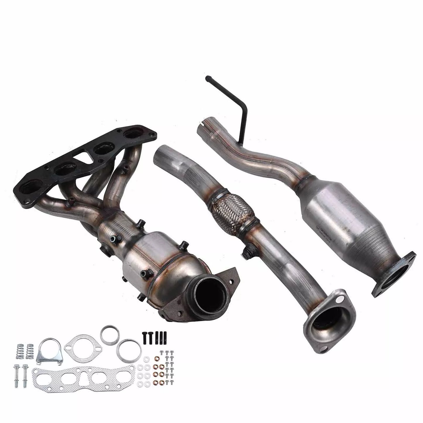 2002-2006 Nissan Altima 2.5L Front and Rear Catalytic Converter With Gasket