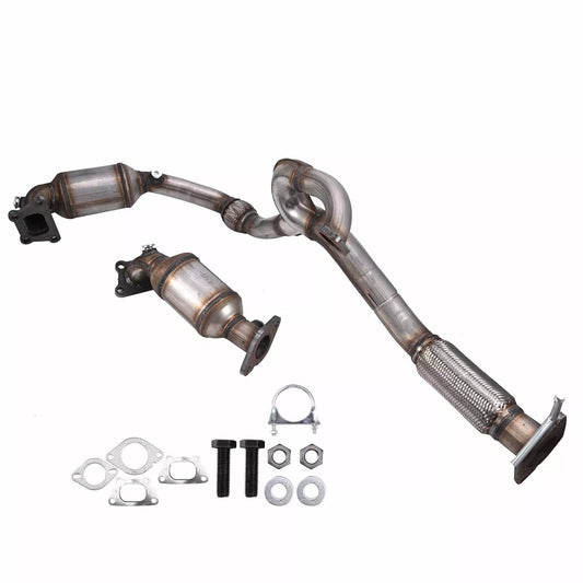 SRX 3.0L 2010-2011 Cadillac Catalytic Converter & Flex Pipe 10H41324 10H41323