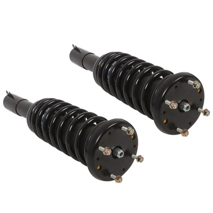 Jaguar XJ X351 XJR575 XJL AWD 2x Front Struts Spring Assys w/Electric