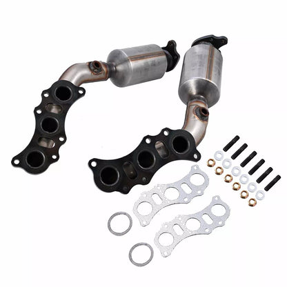 2005-2011 Toyota Tacoma 4.0L Left & Right Manifold Catalytic Converter Set