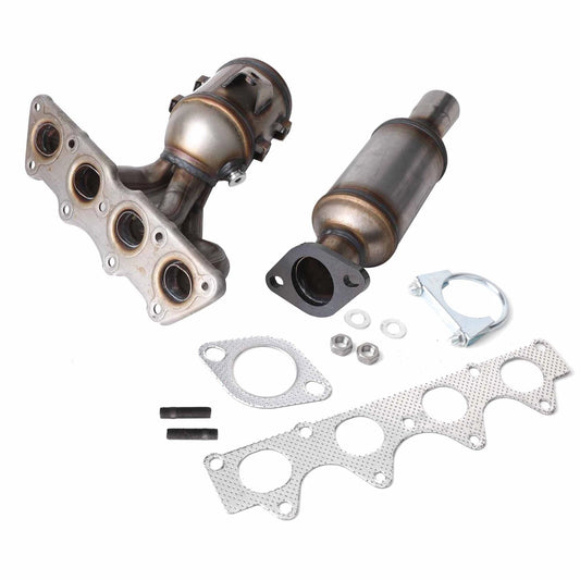 Kia Soul 1.6L 2012-2019 Both Manifold & Rear Catalytic Converters w/ Gasket