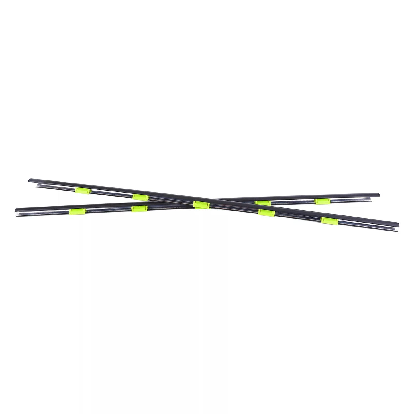 1996-2000 Honda Civic EK Left Right 2PCS Door Window Weather Molding Trim Seal 72450-S03-003 72410-S03-003