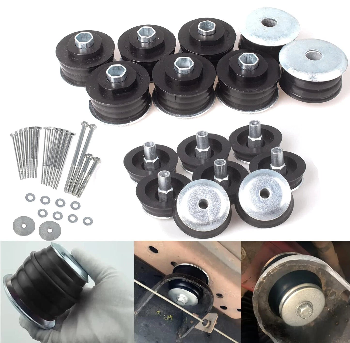 2008-2016 Ford F250, F350 Kf04060Bk Factory Direct Sale Body Bracket Kit Suitable