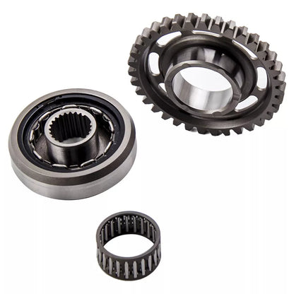 2005-2009/2012-2019 Honda CRF450 CRF450X Sportrax Starter Clutch One-Way Bearing Gear Kit Sprag One Way Starter Clutch Bearing