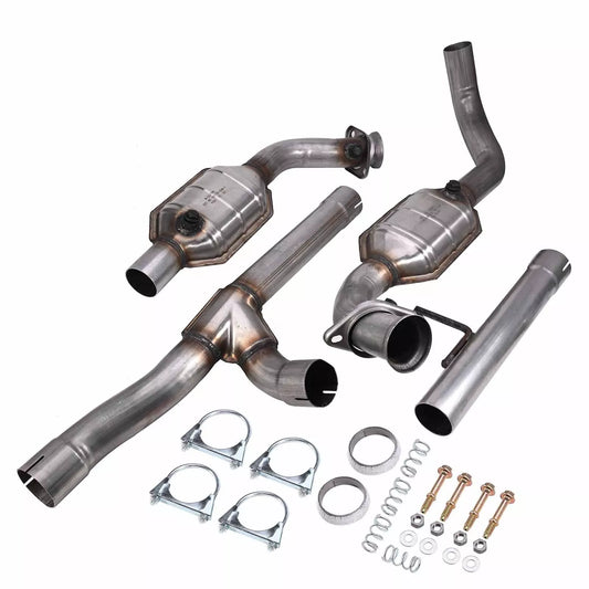 Ford F150 4X4 5.4L 2006-2008 Driver and passenger Side Catalytic Converter 0794187 0794188