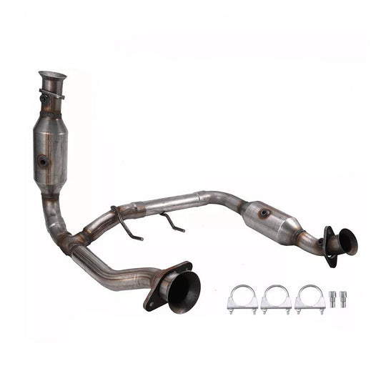 2009-2010 Ford F150 5.4L V8 LH + RH Side Y Pipe Catalytic Converter Set