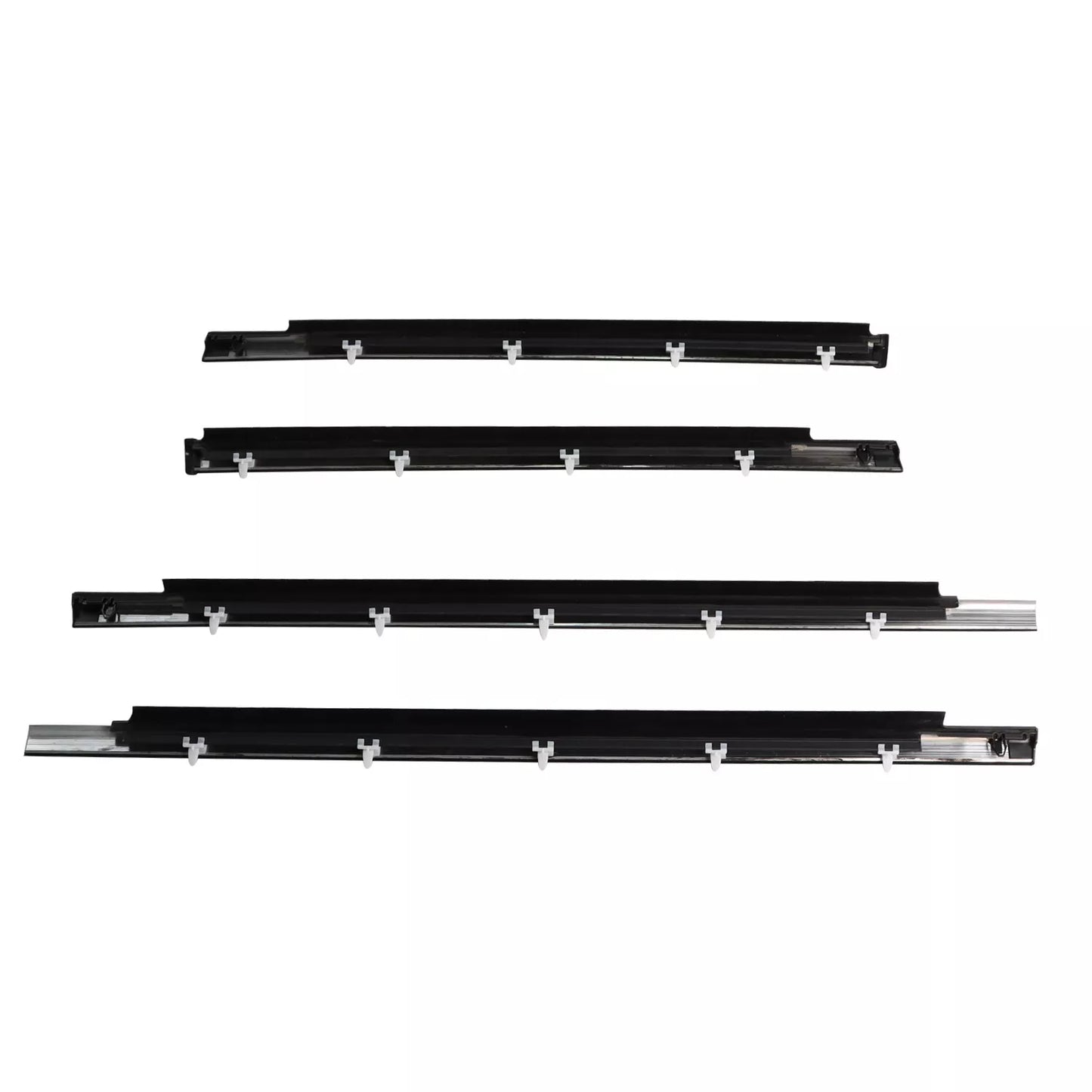 2001-2007 Toyota SEQUOIA 4pcs Door Belt Molding Weatherstrip Trim Seal 75710-0C010