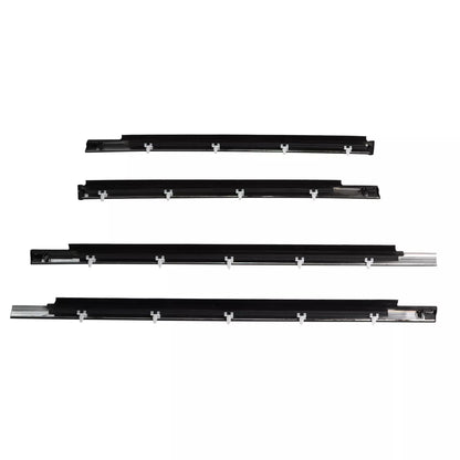 2001-2007 Toyota SEQUOIA 4pcs Door Belt Molding Weatherstrip Trim Seal 75710-0C010