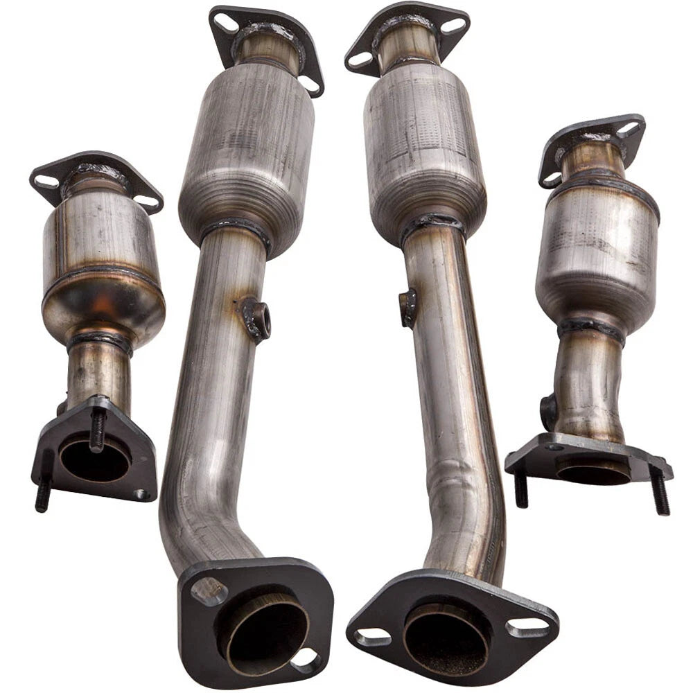 4PCS Catalytic Converter Set For 2012-2016 Nissan NV 1500 2500 3500 V6 4.0L