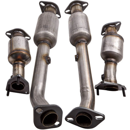 4PCS Catalytic Converter Set For 2012-2016 Nissan NV 1500 2500 3500 V6 4.0L
