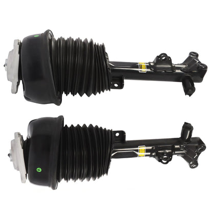 2015-2017 Mercedes-Benz CLS400 RWD 218 320 31 13 Pair Front Air Shock Struts w/ ADS