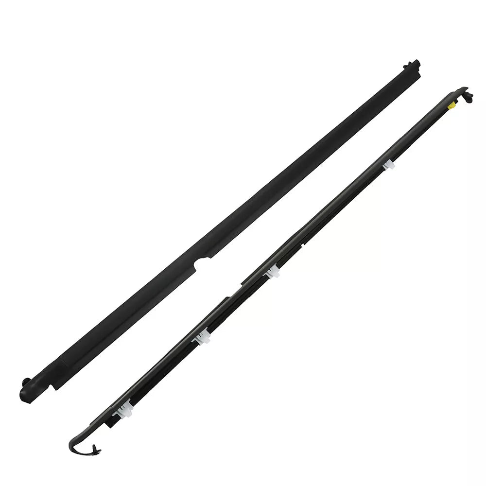 1990-2005 Mazda Miata Left+Right Door Glass Window Weatherstrip Trim Seals Set NA01-58-810F NA01-59-810F