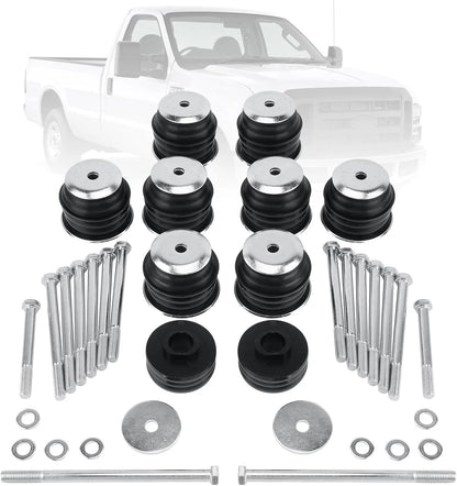 2003-2007 Ford 6.0L Powerstroke Diesel F250 F350 F450 F550 F650 F750 Excursion E150 E250 E350 E450 KF04058BK Factory Direct Selling Body Bracket Kit