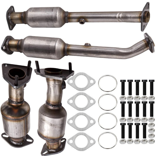 4PCS Catalytic Converter Set For 2012-2016 Nissan NV 1500 2500 3500 V6 4.0L