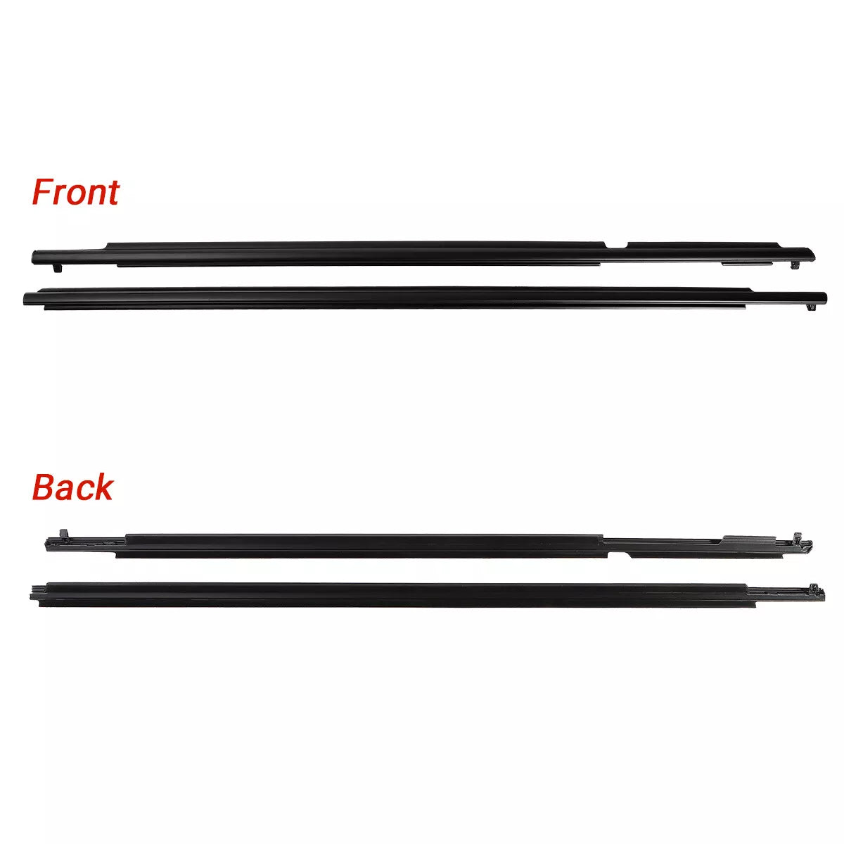 2010-2021 Toyota 4Runner Car Outside Window Weatherstrip Seal Belt Moulding 75712-35011 75721-35011