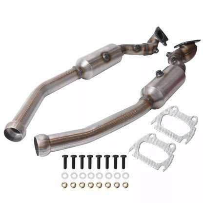 2011-2012 Jeep Grand Cherokee 3.6L Stainless Steel 2PCS Catalytic Converter 10H49723 10H49737