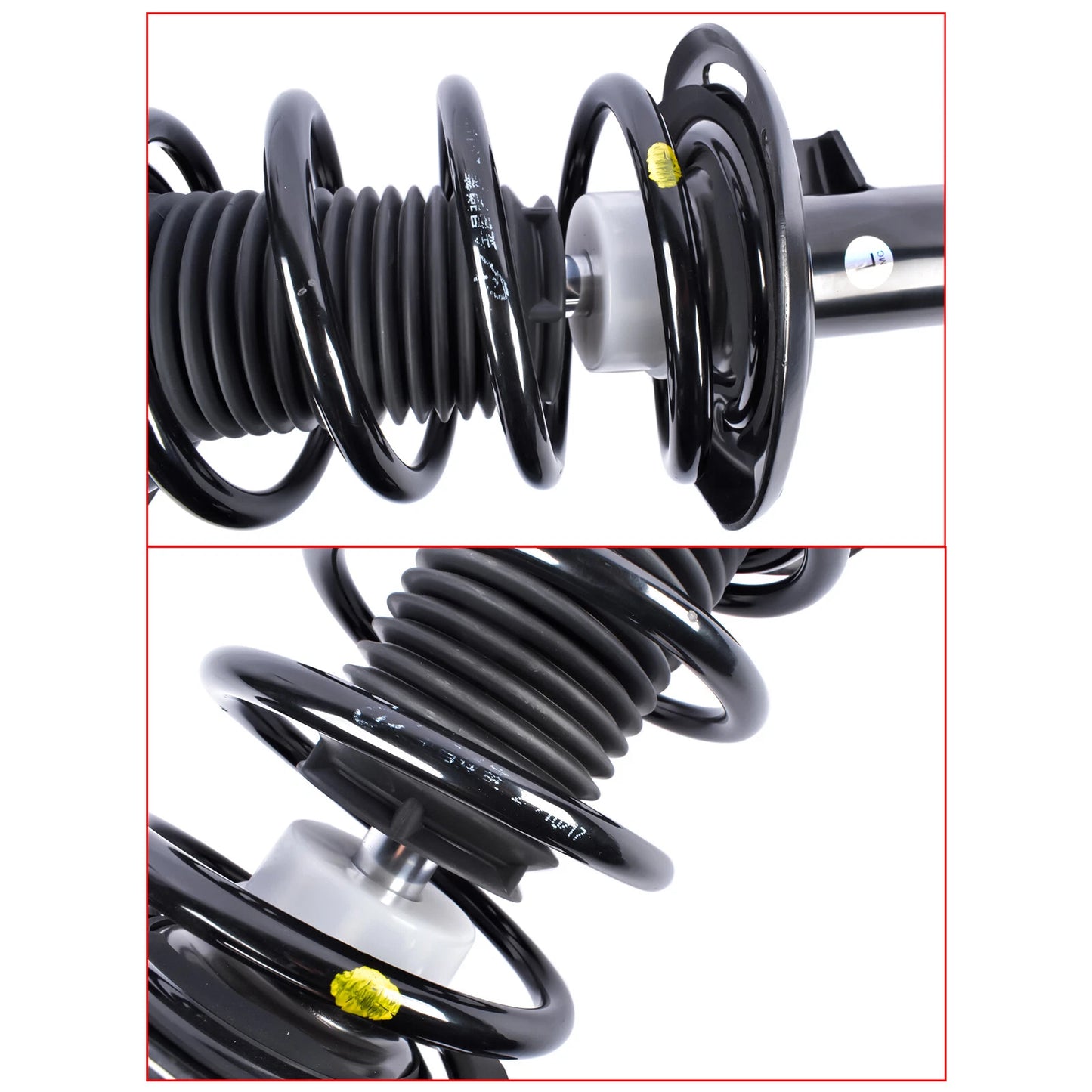 2014-2016 Benz E400 Base Coupe 2-Door Front Left+Right 2073231300 2073231400 Shock Absorbers