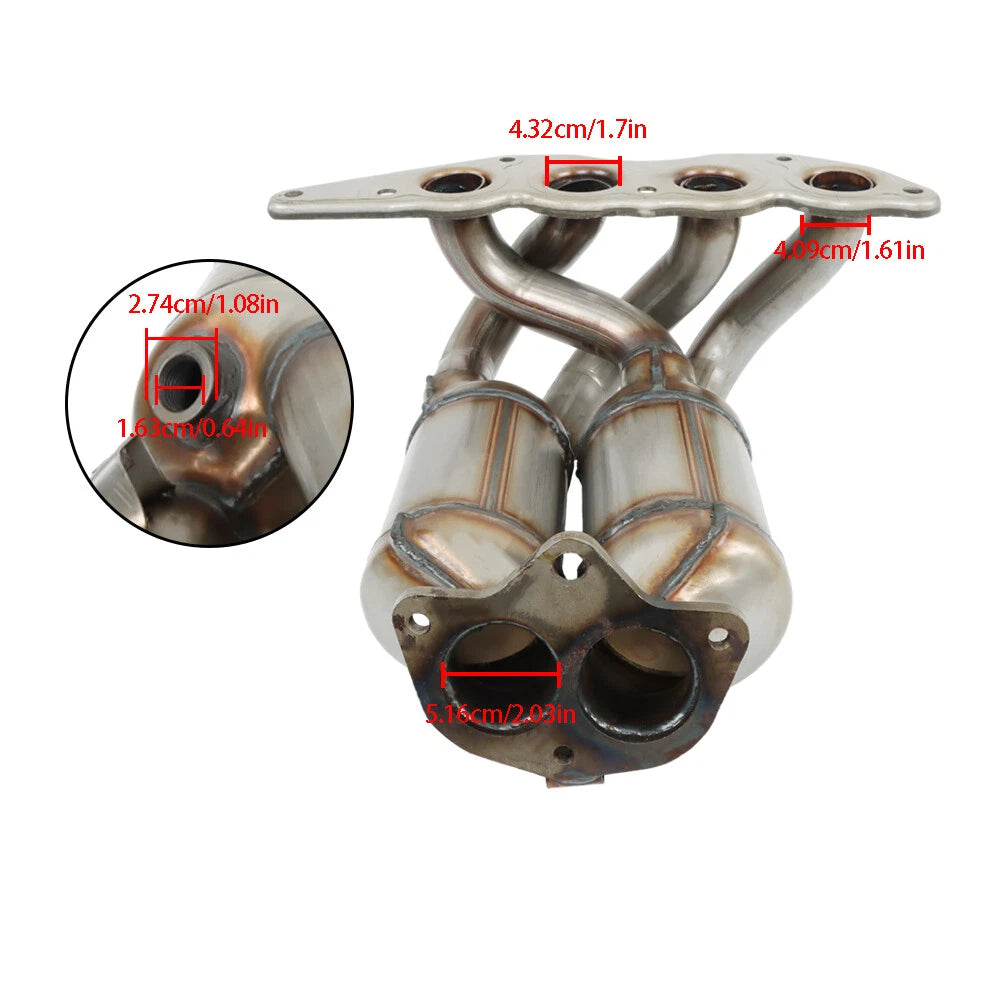 Eclipse 2.4L 2006-2012 Mitsubishi Exhaust Manifold Catalytic Converter