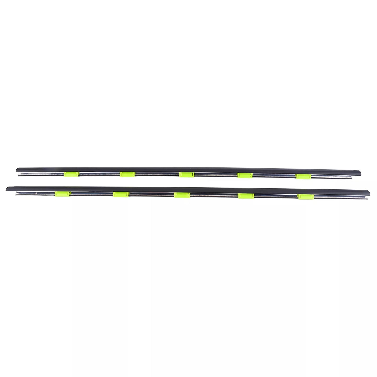 1996-2000 Honda Civic EK Left Right 2PCS Door Window Weather Molding Trim Seal 72450-S03-003 72410-S03-003