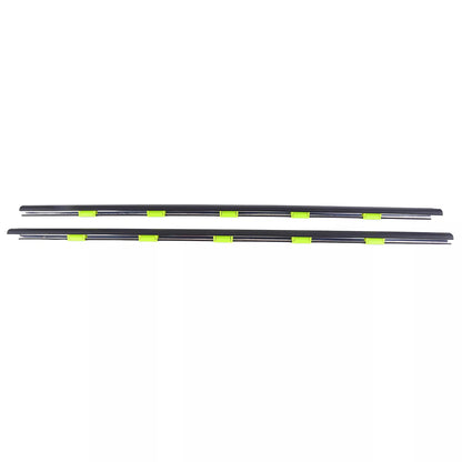 1996-2000 Honda Civic EK Left Right 2PCS Door Window Weather Molding Trim Seal 72450-S03-003 72410-S03-003