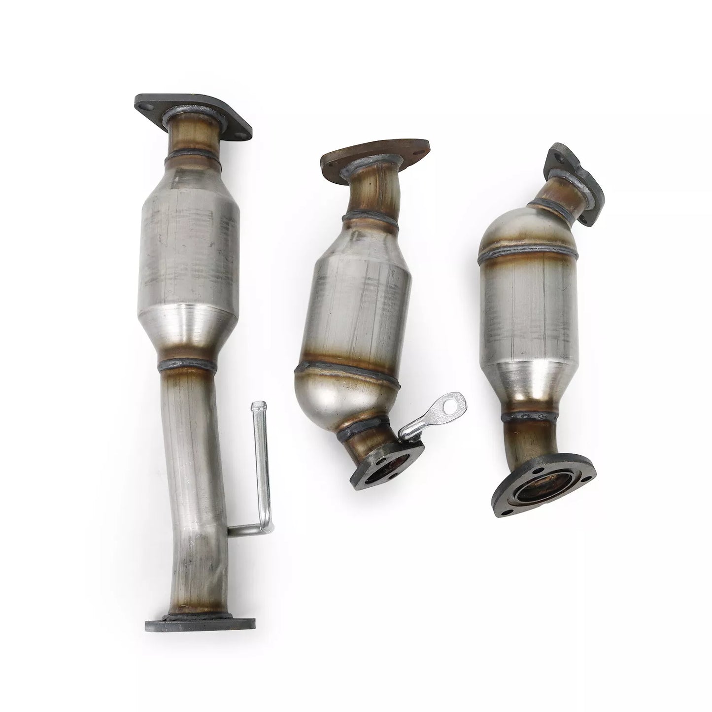 2007-2017 GMC Acadia 3.6L Front & Rear 3PCS Catalytic Converters 16547 16548 16574