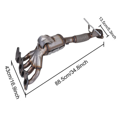 Ford Fusion 2.5L 2013-2020 18H44-276 Manifold Catalytic Converter High Flow 18H44-276