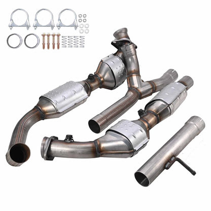 2004-2006 Ford F150 4WD 5.4L Both Sides Catalytic Converters