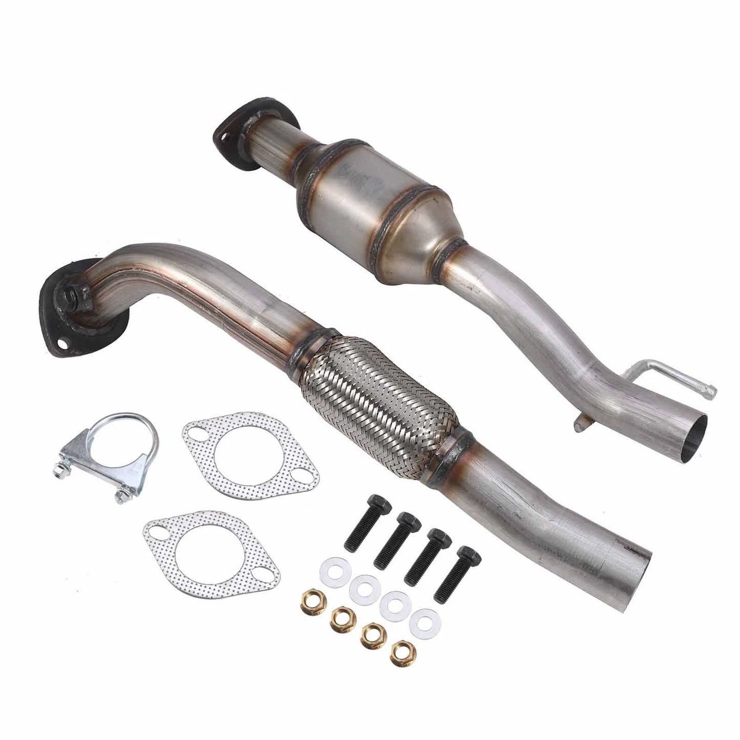 2004-2006 Toyota Solara 2.4L Catalytic Converter Direct Fit Front Flex Pipe