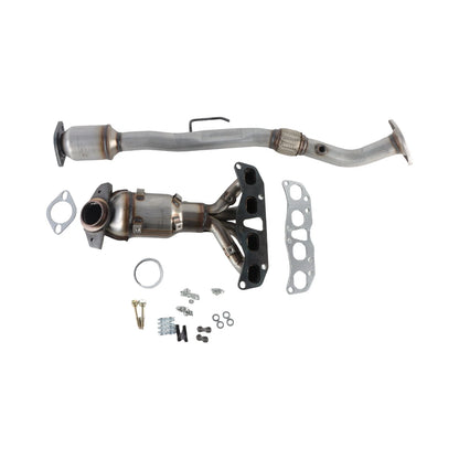 2002-2006 Nissan Altima 2.5L 2PCS Front & Rear Catalytic Converter 40514 16456