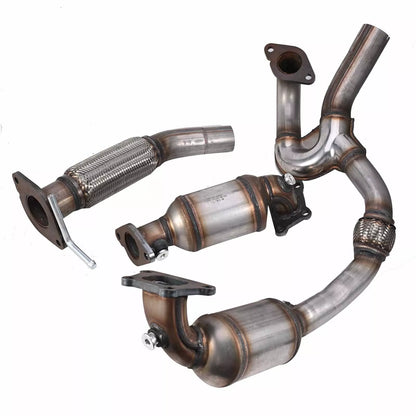 Cadillac SRX 3.0L 2010-2011 Catalytic Converter & Flex Pipe 10H41324 10H41323