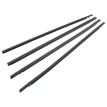2016-2021 Honda Civic Sedan 4PCS 72950-TBA-A01 Weatherstrip Window Moulding Trim Seal 72410-TBA-A01