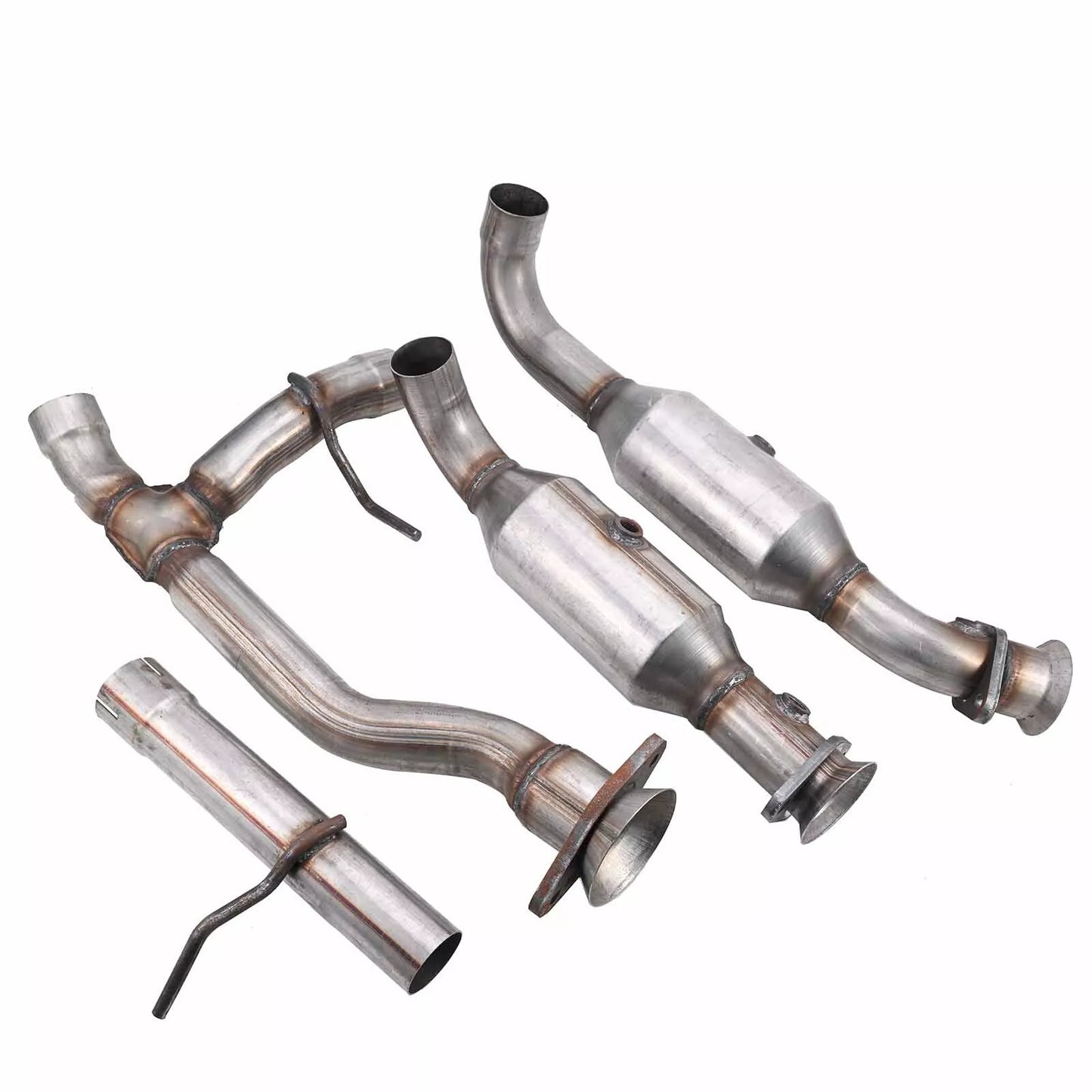 2009-2010 Ford F150 5.4L V8 LH + RH Side Y Pipe Catalytic Converter Set