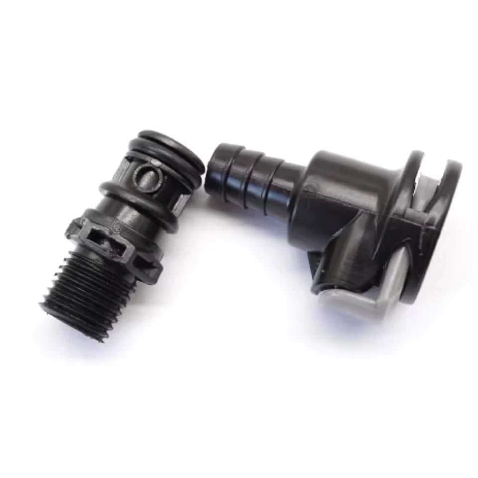 Attwood Universal 8838US6 Sprayless Fuel Line Connector Male Tank Female Hose