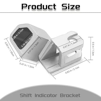Shift Indicator Cable Bracket, Aluminum Automatic Transmission Shift Cable