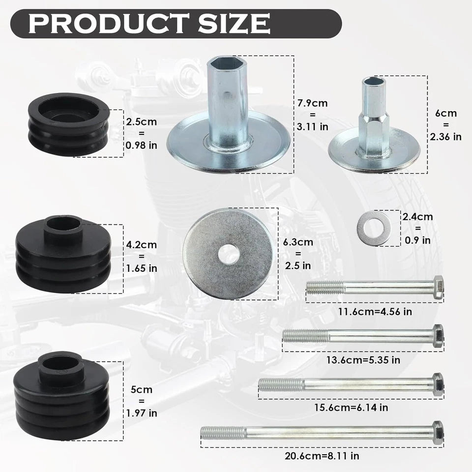 2003-2007 Ford 6.0L Powerstroke Diesel F250 F350 F450 F550 F650 F750 Excursion E150 E250 E350 E450 KF04058BK Factory Direct Selling Body Bracket Kit