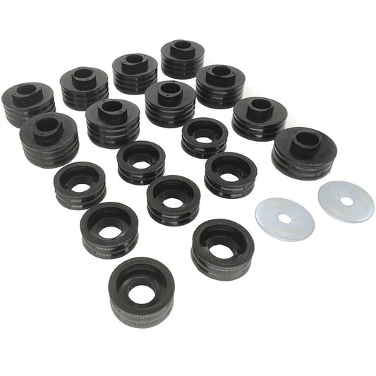 1999-2017 Ford F250/350 2/4WD Polyurethane KF04050BK Body Mount Bushing Kit