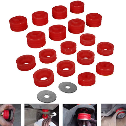 2003-2018 Ford F-350 Super Duty King Ranch KF04050BK Body Cab Mount Bushing Kit Fit