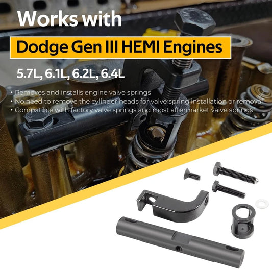 Dodge 6.2L 6.4L 5.7L 6.1L Hemi Engine POW352003 Valve Spring Compressor Tool