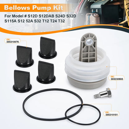 Pump Bellows Kit S & T Series Vacuum & Discharge Pump Dometic 385230980