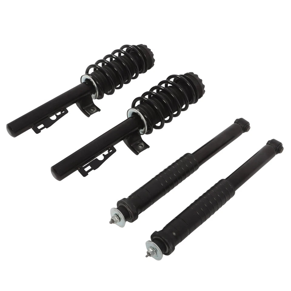 2008-2016 Smart Fortwo W451  4x Front and Rear Shock Struts Assys Fit w/o ADS