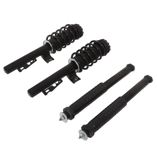 4x Front and Rear Shock Struts Assys Fit Smart Fortwo W451 2008-2016 w/o ADS