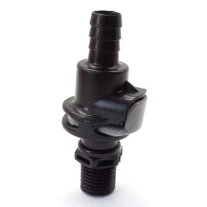 Attwood Universal 8838US6 Sprayless Fuel Line Connector Male Tank Female Hose
